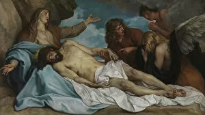Lamentation Gallery: The Lamentation over the Dead Christ, 1635 (oil on canvas)