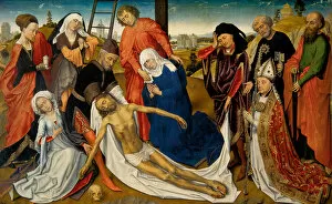 Lamentation over dead Christ, c. 1460-64 (oil on panel)