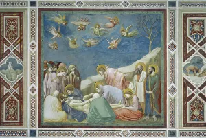 Lamentation over Dead Christ, Detail from Life and Passion of Christ, 1303-05 (fresco) Lamentation over Dead Christ, Detail from Life and Passion of Christ, 1303-05 (fresco)