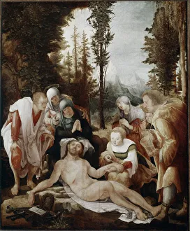 Lamentation over the death of christ (Painting, 1524) Lamentation over the death of christ (Painting, 1524)
