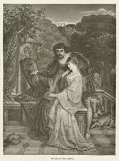 Lancelot and Elaine (engraving)