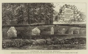 Battle Of Culloden Gallery: A Landmark of Scottish History (engraving)