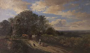 Landscape with Cattle, late 19th century (oil on canvas) Landscape with Cattle, late 19th century (oil on canvas)