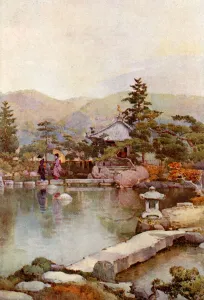 Ella Du Cane Gallery: A Landscape Garden (colour litho)