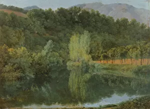 Landscape near Naples, 1787 (oil on canvas)