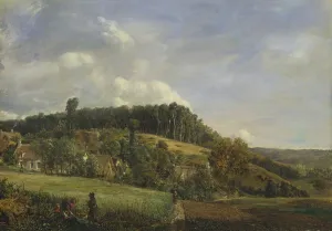 Landscape in Northern Germany (oil on canvas) Landscape in Northern Germany (oil on canvas)