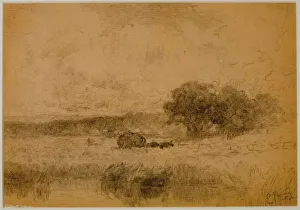 Landscape, Woods (#13) c. 1880 (graphite on paper) Landscape, Woods (#13) c. 1880 (graphite on paper)
