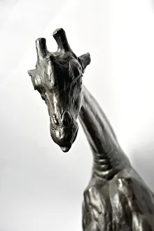 Large Giraffe with Lowered Head, modeled 1909-10, cast before 1913 (bronze Large Giraffe with Lowered Head, modeled 1909-10, cast before 1913 (bronze