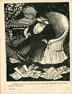 L'Assiette au Beurre, number 215, Satirique en couleurs, 1905_5_27: Delcasse Theophile (1852-1923) (lithograph)