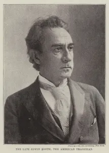 The late Edwin Booth, the American Tragedian (b/w photo) The late Edwin Booth, the American Tragedian (b/w photo)