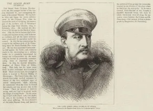 Battle Of Inkerman Gallery: The Late Grand Duke Nicholas of Russia (engraving)
