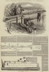 The Late Railway Accident, at Chester (engraving) The Late Railway Accident, at Chester (engraving)