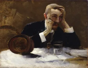 Late Self-Portrait; Spates Selbstbildnis, (oil on board) Late Self-Portrait; Spates Selbstbildnis, (oil on board)