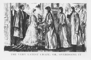 The Very Latest Craze; or, Overdoing it, 1883 (engraving) The Very Latest Craze; or, Overdoing it, 1883 (engraving)