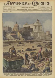 The latest works on one of the most significant works that will be inaugurated in Rome during the Decennial of The latest works on one of the most significant works that will be inaugurated in Rome during the Decennial of