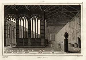Le campo santo a Pisa, (Pisa) engraving by Labrouste, in 'Italy picturesque" Le campo santo a Pisa, (Pisa) engraving by Labrouste, in 'Italy picturesque"