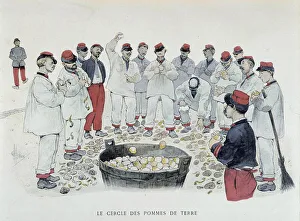 Le cercle des pommes de terre (chore de pluche) - in ' Mes campagnes" Le cercle des pommes de terre (chore de pluche) - in ' Mes campagnes"