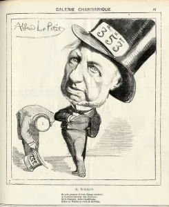 Le Charivari, 1875_2_9 - Illustration by Alfred Le Pepetit (1841-1909) Le Charivari, 1875_2_9 - Illustration by Alfred Le Pepetit (1841-1909)