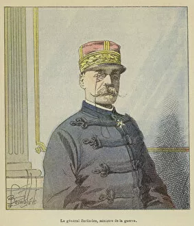 Le general Zurlinden, ministre de la guerre (colour litho)