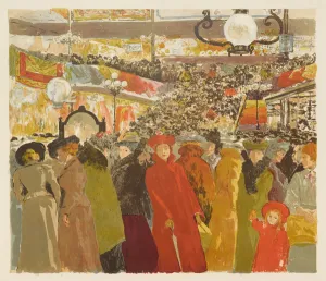 Le Magasin de Nouveautes (The Exhibition of the Bon Marche'), 1903 (color litho) Le Magasin de Nouveautes (The Exhibition of the Bon Marche'), 1903 (color litho)