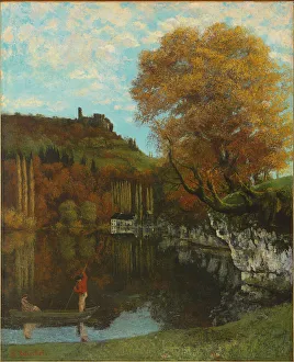 Le Miroir de Scey-en-Varais, 1864-68 (oil on canvas) Le Miroir de Scey-en-Varais, 1864-68 (oil on canvas)