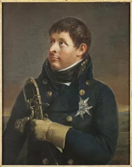 Le prince Charles Auguste de Suede, general danois - Portrait of Christian August of