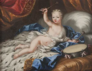 Le roi Charles XII (Carl de Suede), enfant - Portrait of the King Charles XII of Sweden (1682-1718) as child Le roi Charles XII (Carl de Suede), enfant - Portrait of the King Charles XII of Sweden (1682-1718) as child