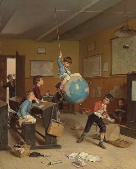 Le Tour du Monde, c. 1860s (oil on panel)