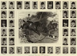 Haydon Gallery: Leading Masters of Hounds, I (engraving)
