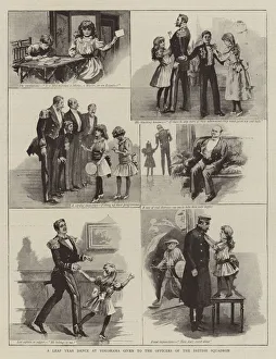 A Leap Year Dance at Yokohama given to the Officers of the British Squadron (litho) A Leap Year Dance at Yokohama given to the Officers of the British Squadron (litho)