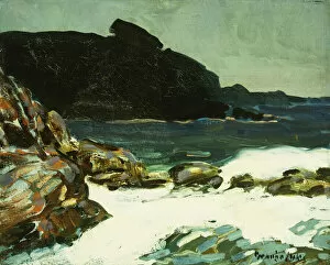 Walt Kuhn Gallery: The Ledge, Cape Elizabeth, Maine, 1922 (oil on canvas)