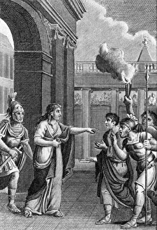 The legendary queen of Babylon, Semiramis, soothes by her presence a sedition that had The legendary queen of Babylon, Semiramis, soothes by her presence a sedition that had