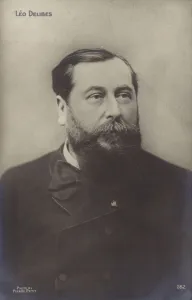 Leo Delibes, French composer (1836-1891) (b/w photo) Leo Delibes, French composer (1836-1891) (b/w photo)