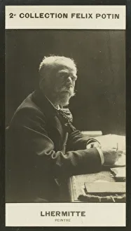 Leon-Augustin Lhermitte, Peintre, 1844 (b/w photo) Leon-Augustin Lhermitte, Peintre, 1844 (b/w photo)