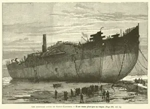 Les Derniers Jours Du Great-Eastern (engraving) Les Derniers Jours Du Great-Eastern (engraving)