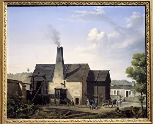 Les forges a Chatillon sur Seine (Chatillon-sur-Seine) Painting by Etienne Bouhot Les forges a Chatillon sur Seine (Chatillon-sur-Seine) Painting by Etienne Bouhot