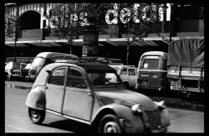 Les halles de Paris just before the demolition of August 1971 (b/w photo) Les halles de Paris just before the demolition of August 1971 (b/w photo)