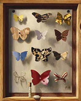 Les Papillons No, 1931 (oil on canvas) Les Papillons No, 1931 (oil on canvas)