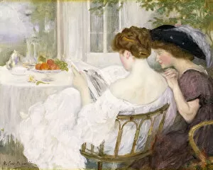 Leaning Back Gallery: The Letter, 1910 (oil on canvas)