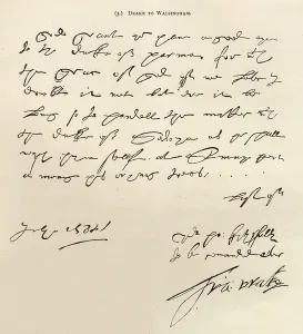 Letter from Sir Francis Drake to Sir Francis Walsingham signed 29th July 1588, published Letter from Sir Francis Drake to Sir Francis Walsingham signed 29th July 1588, published