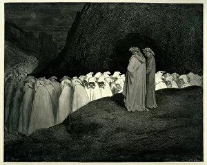 The Burden of Pride, from 'The Divine Comedy' (Purgatorio) by Dante  Alighieri (1265-1321)…' Giclee Print - Gustave Doré