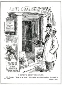 The Liberal Prime Minister, Lloyd George, invites his Conservative Chancellor The Liberal Prime Minister, Lloyd George, invites his Conservative Chancellor