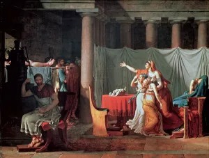 Lictors Bearing to Brutus the Bodies of his Sons, 1789 (oil on canvas) (see 188954 Lictors Bearing to Brutus the Bodies of his Sons, 1789 (oil on canvas) (see 188954