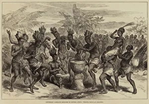 Lieutenant Cameron's Sketches in Central Africa, Wedding Dance at Kibaiyeli Lieutenant Cameron's Sketches in Central Africa, Wedding Dance at Kibaiyeli