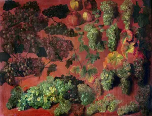 Still Life with Bunches of Grapes (oil on canvas) Still Life with Bunches of Grapes (oil on canvas)