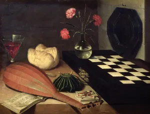 Still Life with Chess-board, 1630 (oil on panel) Still Life with Chess-board, 1630 (oil on panel)
