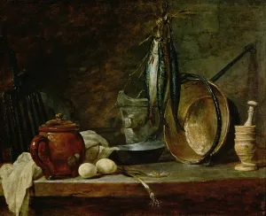 Still life: Fast Day Menu, 1731 (oil on copper) Still life: Fast Day Menu, 1731 (oil on copper)