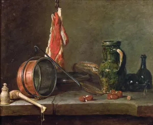 Still life: Feast Day Menu, 1731 (oil on copper) Still life: Feast Day Menu, 1731 (oil on copper)