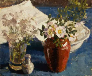 Still Life with Flowers in a Vase, 1911-14 (oil on canvas) Still Life with Flowers in a Vase, 1911-14 (oil on canvas)