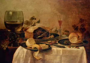 Still Life with Fruit Pie, 1635 (oil on panel) Still Life with Fruit Pie, 1635 (oil on panel)